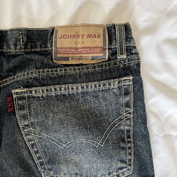 Johnny Max USA jeans regulated Vintage Size 32 x32 - Picture 1 of 7